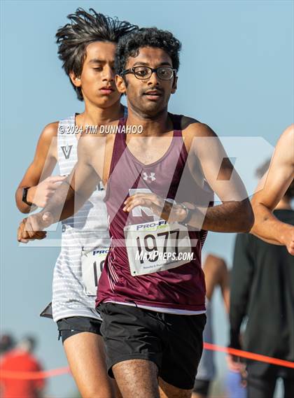 Thumbnail 2 in UIL 6A Boys Cross Country District 25 Finals photogallery.