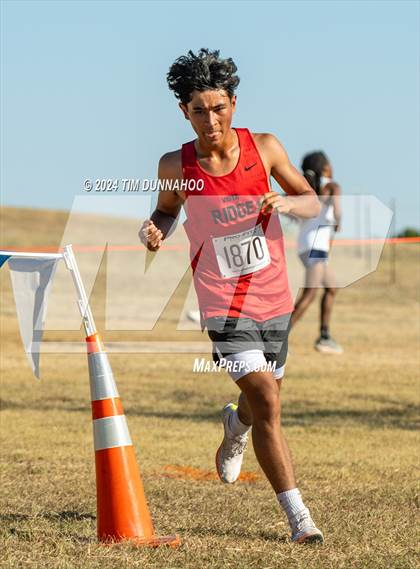 Thumbnail 3 in UIL 6A Boys Cross Country District 25 Finals photogallery.