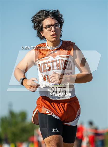 Thumbnail 1 in UIL 6A Boys Cross Country District 25 Finals photogallery.