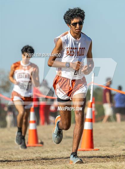 Thumbnail 2 in UIL 6A Boys Cross Country District 25 Finals photogallery.