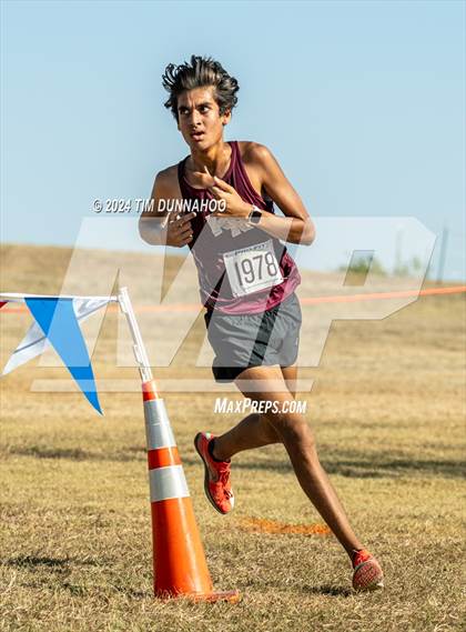 Thumbnail 1 in UIL 6A Boys Cross Country District 25 Finals photogallery.