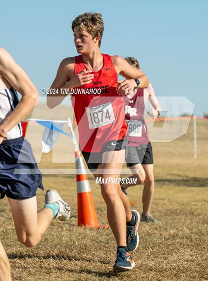 Thumbnail 2 in UIL 6A Boys Cross Country District 25 Finals photogallery.