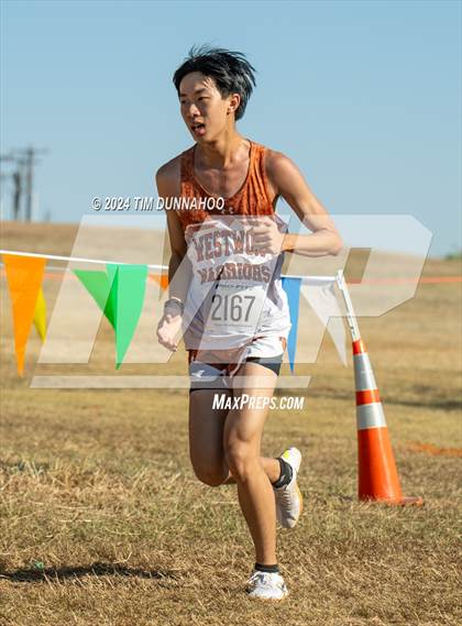 Thumbnail 3 in UIL 6A Boys Cross Country District 25 Finals photogallery.