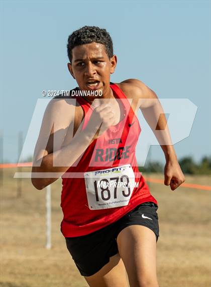 Thumbnail 3 in UIL 6A Boys Cross Country District 25 Finals photogallery.
