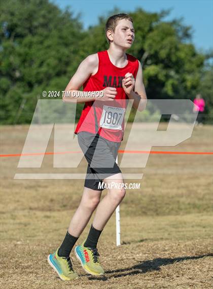 Thumbnail 2 in UIL 6A Boys Cross Country District 25 Finals photogallery.