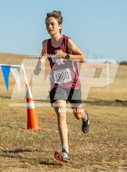 Thumbnail 1 in UIL 6A Boys Cross Country District 25 Finals photogallery.