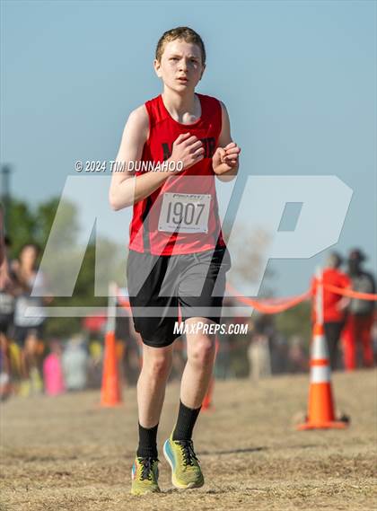 Thumbnail 2 in UIL 6A Boys Cross Country District 25 Finals photogallery.