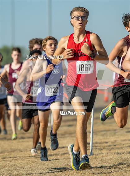 Thumbnail 1 in UIL 6A Boys Cross Country District 25 Finals photogallery.