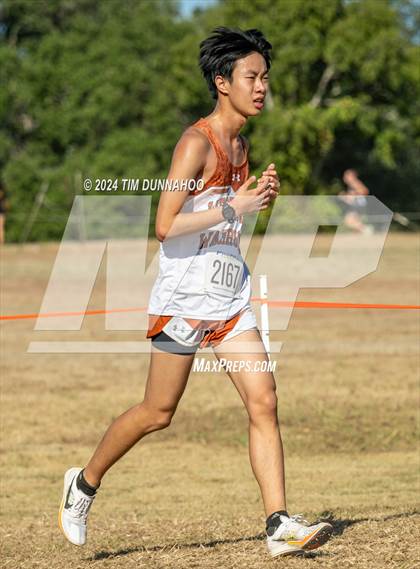 Thumbnail 2 in UIL 6A Boys Cross Country District 25 Finals photogallery.