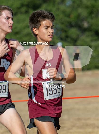 Thumbnail 1 in UIL 6A Boys Cross Country District 25 Finals photogallery.