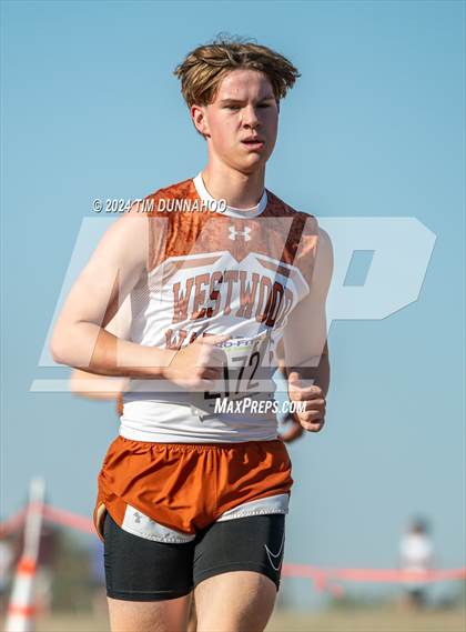 Thumbnail 1 in UIL 6A Boys Cross Country District 25 Finals photogallery.