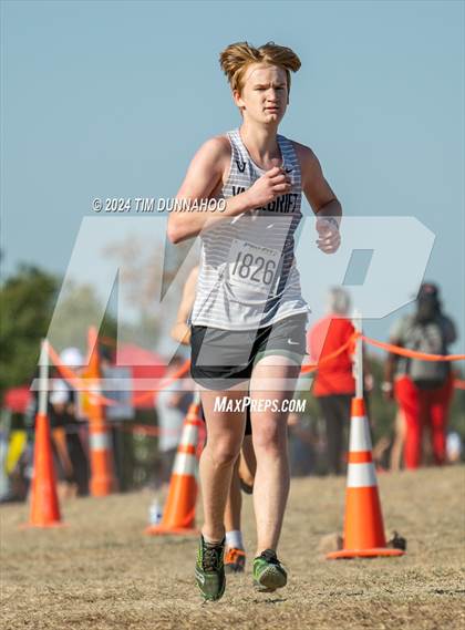 Thumbnail 1 in UIL 6A Boys Cross Country District 25 Finals photogallery.