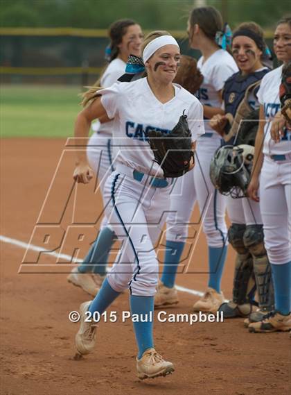 Thumbnail 3 in Cactus vs Sunrise Mountain (AIA D2 Round 4 Playoff) photogallery.