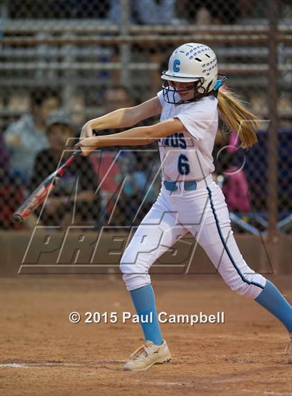 Thumbnail 1 in Cactus vs Sunrise Mountain (AIA D2 Round 4 Playoff) photogallery.