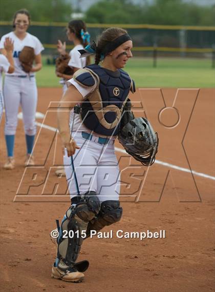 Thumbnail 3 in Cactus vs Sunrise Mountain (AIA D2 Round 4 Playoff) photogallery.