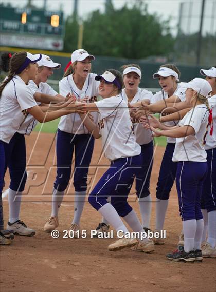 Thumbnail 3 in Cactus vs Sunrise Mountain (AIA D2 Round 4 Playoff) photogallery.
