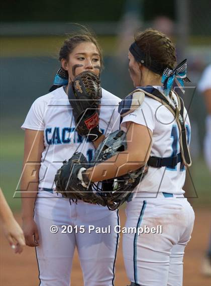 Thumbnail 1 in Cactus vs Sunrise Mountain (AIA D2 Round 4 Playoff) photogallery.