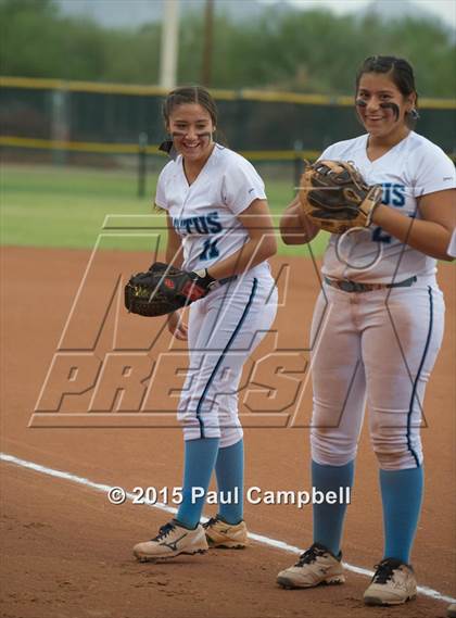 Thumbnail 1 in Cactus vs Sunrise Mountain (AIA D2 Round 4 Playoff) photogallery.