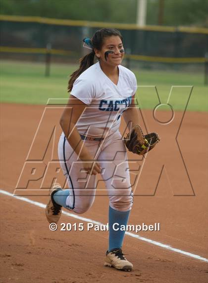 Thumbnail 1 in Cactus vs Sunrise Mountain (AIA D2 Round 4 Playoff) photogallery.