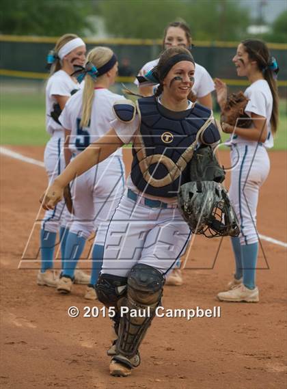 Thumbnail 2 in Cactus vs Sunrise Mountain (AIA D2 Round 4 Playoff) photogallery.