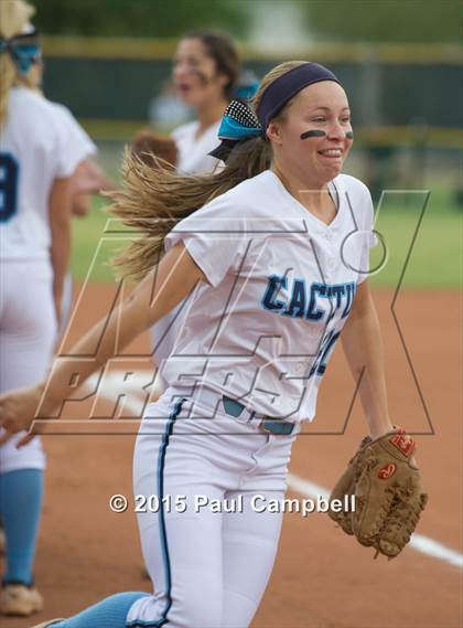 Thumbnail 3 in Cactus vs Sunrise Mountain (AIA D2 Round 4 Playoff) photogallery.