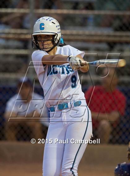 Thumbnail 3 in Cactus vs Sunrise Mountain (AIA D2 Round 4 Playoff) photogallery.