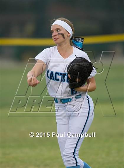 Thumbnail 2 in Cactus vs Sunrise Mountain (AIA D2 Round 4 Playoff) photogallery.