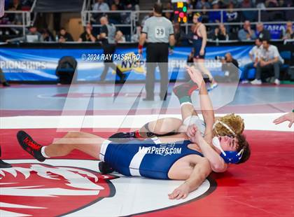 Thumbnail 1 in NYSPHSAA Wrestling Championships -Quarter Finals 131 lbs - 285 lbs photogallery.