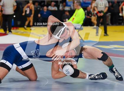 Thumbnail 3 in NYSPHSAA Wrestling Championships -Quarter Finals 131 lbs - 285 lbs photogallery.