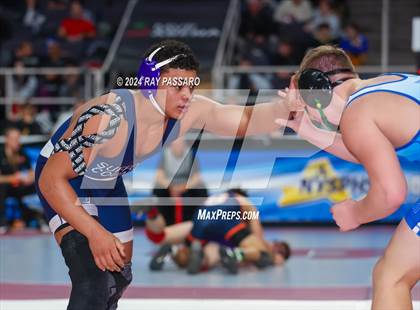 Thumbnail 1 in NYSPHSAA Wrestling Championships -Quarter Finals 131 lbs - 285 lbs photogallery.