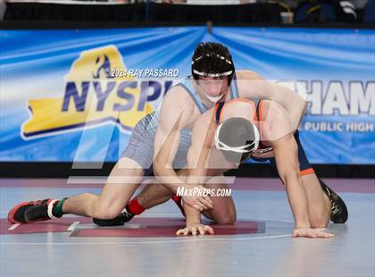 Thumbnail 1 in NYSPHSAA Wrestling Championships -Quarter Finals 131 lbs - 285 lbs photogallery.