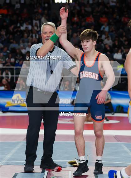 Thumbnail 1 in NYSPHSAA Wrestling Championships -Quarter Finals 131 lbs - 285 lbs photogallery.