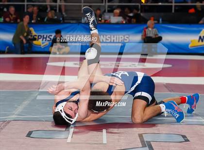 Thumbnail 1 in NYSPHSAA Wrestling Championships -Quarter Finals 131 lbs - 285 lbs photogallery.