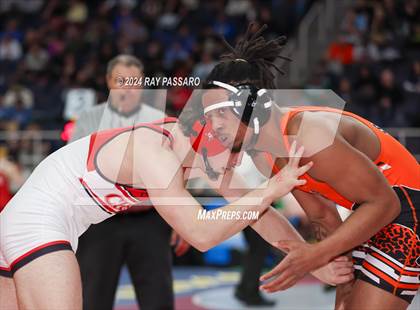 Thumbnail 1 in NYSPHSAA Wrestling Championships -Quarter Finals 131 lbs - 285 lbs photogallery.