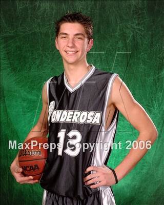 Thumbnail 1 in Ponderosa Varsity Boys Basketball Team Photos photogallery.