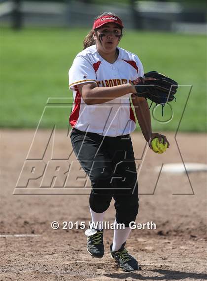 Thumbnail 2 in Amador Valley vs. Carondelet photogallery.