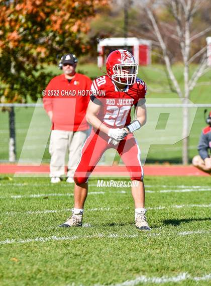 Thumbnail 2 in Finney @ Red Jacket (NYSPHSAA 8-Man Quarterfinal) photogallery.