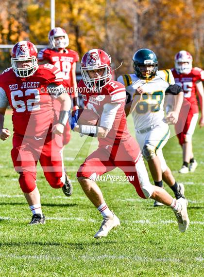 Thumbnail 1 in Finney @ Red Jacket (NYSPHSAA 8-Man Quarterfinal) photogallery.