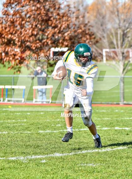 Thumbnail 3 in Finney @ Red Jacket (NYSPHSAA 8-Man Quarterfinal) photogallery.