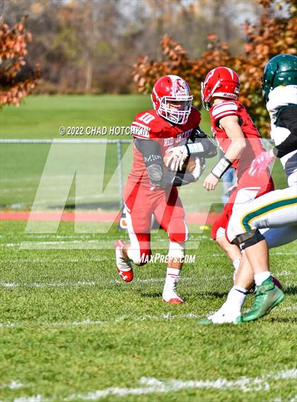 Thumbnail 3 in Finney @ Red Jacket (NYSPHSAA 8-Man Quarterfinal) photogallery.