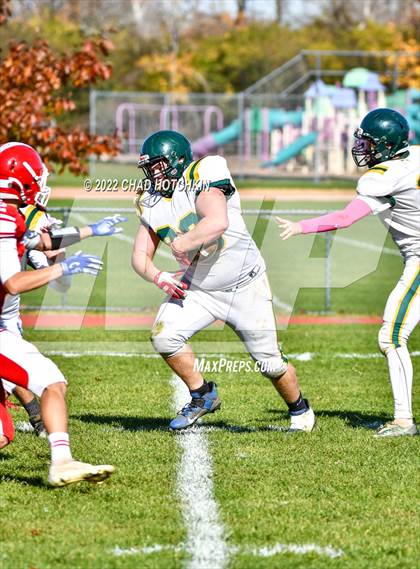 Thumbnail 1 in Finney @ Red Jacket (NYSPHSAA 8-Man Quarterfinal) photogallery.