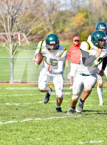 Thumbnail 1 in Finney @ Red Jacket (NYSPHSAA 8-Man Quarterfinal) photogallery.
