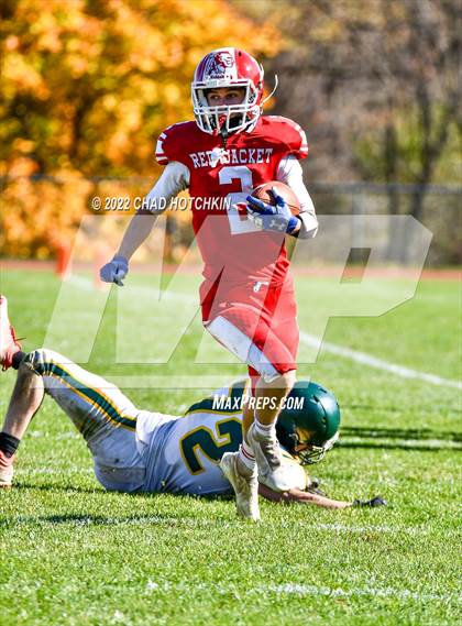 Thumbnail 3 in Finney @ Red Jacket (NYSPHSAA 8-Man Quarterfinal) photogallery.