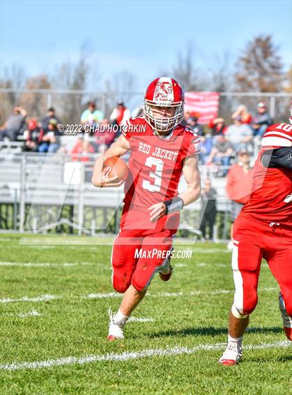 Thumbnail 2 in Finney @ Red Jacket (NYSPHSAA 8-Man Quarterfinal) photogallery.