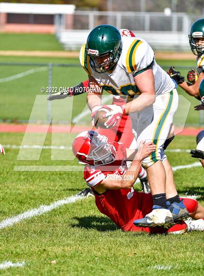 Thumbnail 3 in Finney @ Red Jacket (NYSPHSAA 8-Man Quarterfinal) photogallery.