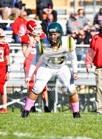 Thumbnail 2 in Finney @ Red Jacket (NYSPHSAA 8-Man Quarterfinal) photogallery.
