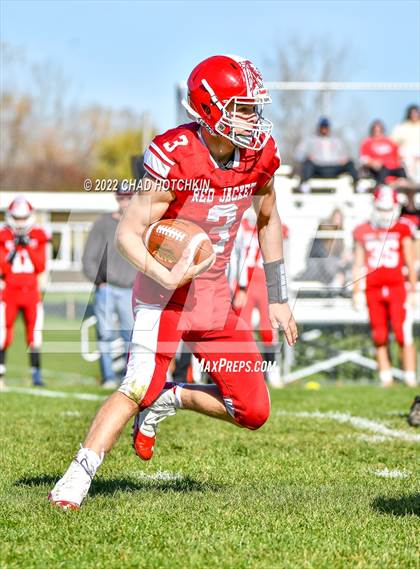 Thumbnail 1 in Finney @ Red Jacket (NYSPHSAA 8-Man Quarterfinal) photogallery.
