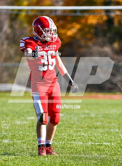 Thumbnail 2 in Finney @ Red Jacket (NYSPHSAA 8-Man Quarterfinal) photogallery.