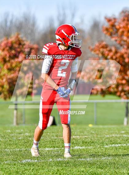 Thumbnail 1 in Finney @ Red Jacket (NYSPHSAA 8-Man Quarterfinal) photogallery.