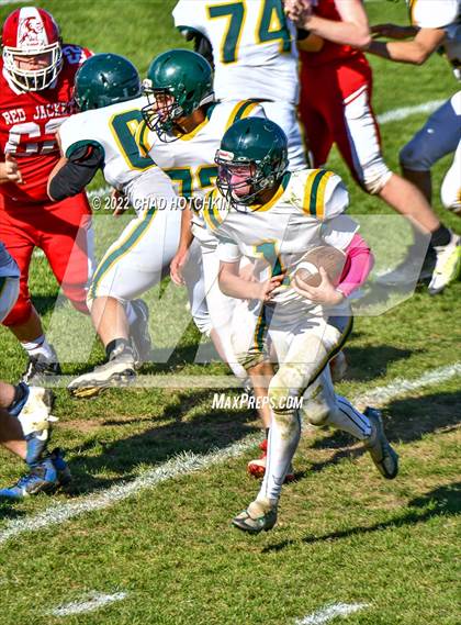 Thumbnail 3 in Finney @ Red Jacket (NYSPHSAA 8-Man Quarterfinal) photogallery.